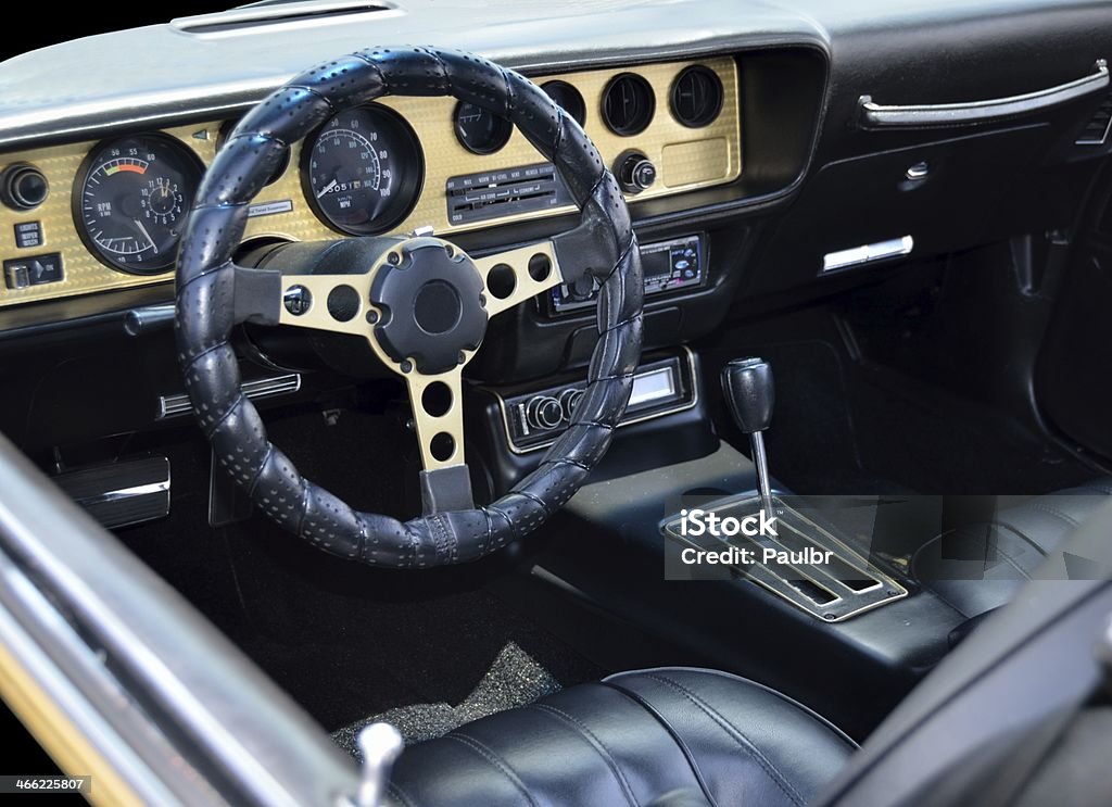 interior de carro personalizado - Royalty-free Alavanca Foto de stock