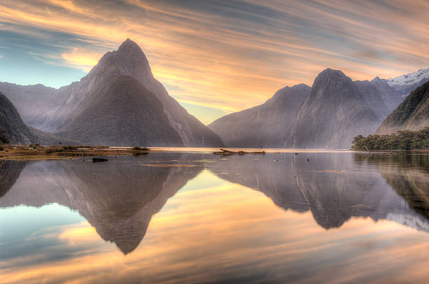 Cтоковое фото Milford Звук, Южный остров Новой Зеландии