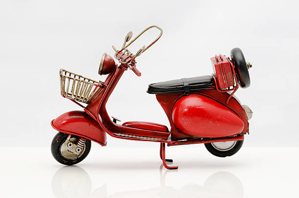 istock Vintage toy scooter 466232677