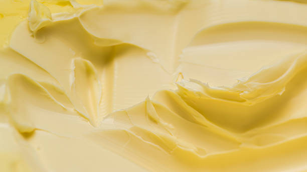 textura de manteiga - margarine dairy product butter close up imagens e fotografias de stock