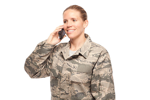istock Airman talking on phone 466234666