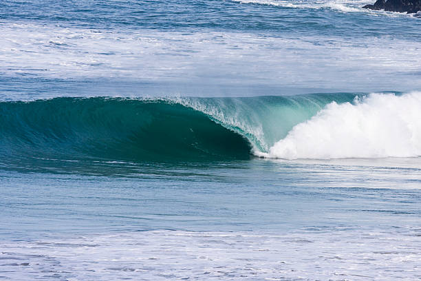 istock Breaking wave at Porthmeor beach in St Ives, Cornwall 466235038