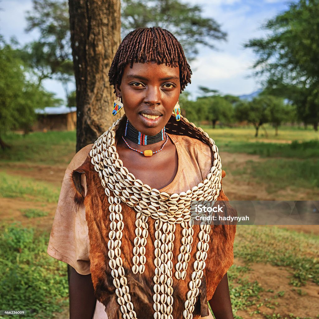 Mujer Samai tribe, Etiopía, África - Foto de stock de Adulto libre de derechos