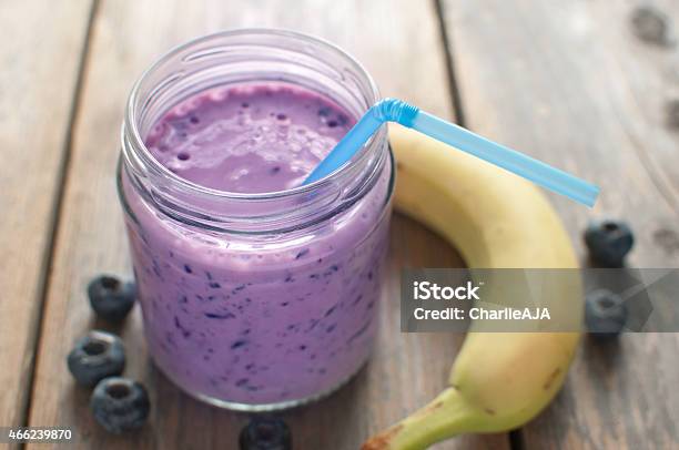 Berry Smoothie Stock Photo - Download Image Now - 2015, Antioxidant, Berry Fruit
