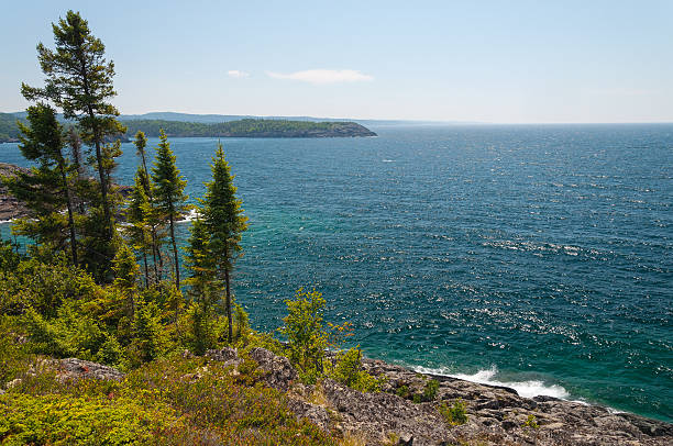 Great Lake Superior stock photo