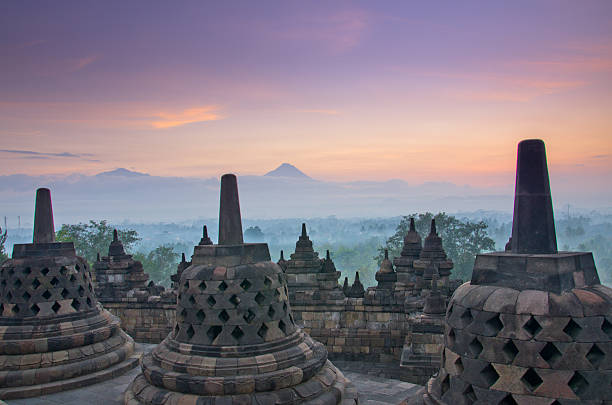 istock Sunrise Borobudur Temple Stupa in Yogyakarta, Java, Indonesia. 466242137