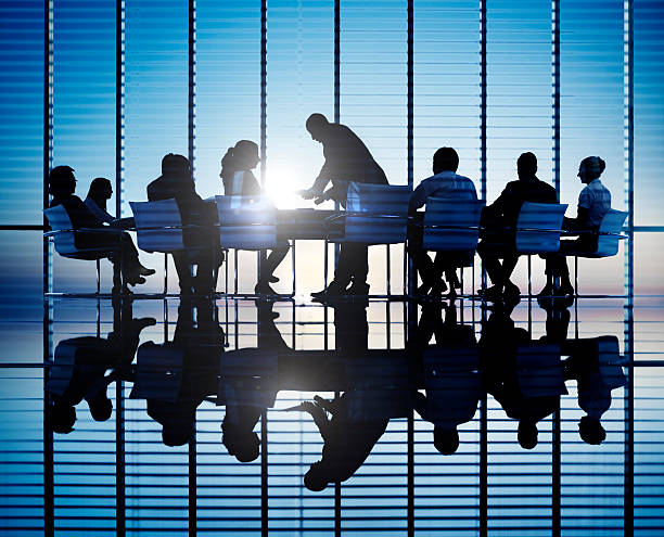 istock Business People Talking in a Board Room 466246674