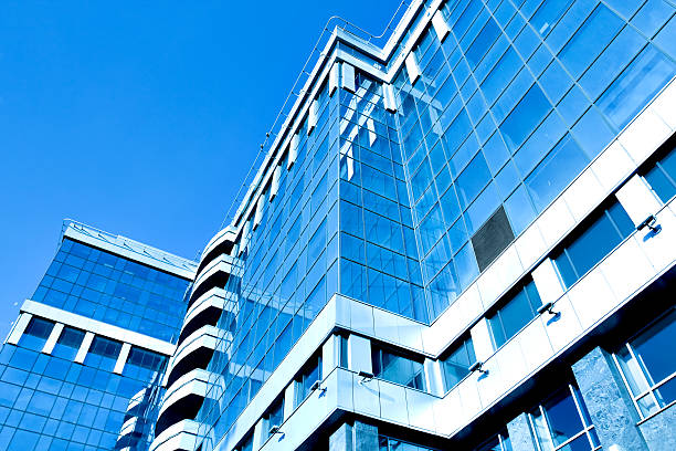 istock perspective side of modern geometric skyscrapers 466247997