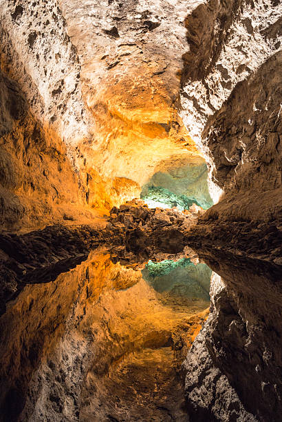 istock Underground Lake at Cueva de Los Verdes 466251893