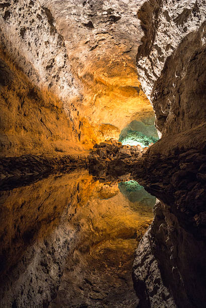 istock Underground Lake at Cueva de Los Verdes 466252923