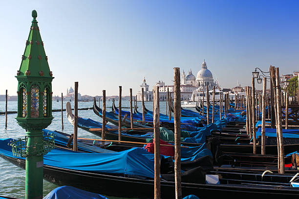 istock Venice with gondolas on Grand canal in Italy 466253809