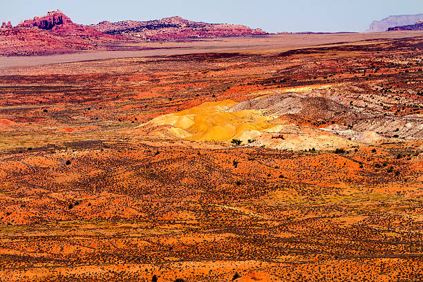 istock Red Yellow Orange Painted Desert Arches National Park Moab Utah 466255489