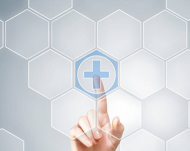 istock Touch screen medicine / medicine concept (Click for more) 466256592