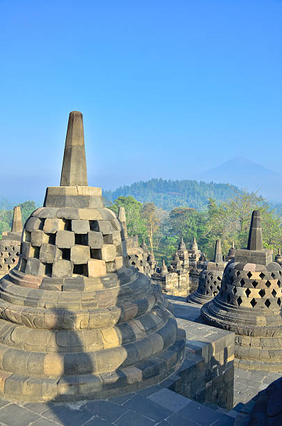 istock Sunrise Borobudur Temple Stupa in Yogyakarta, Java, Indonesia. 466257045