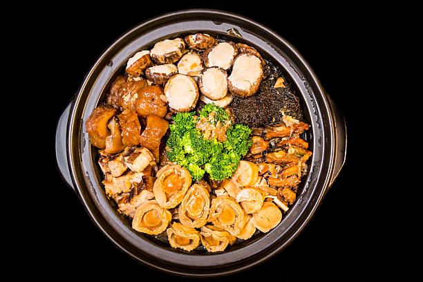 istock Chinese styled Abalone mixed dish. Also known as 