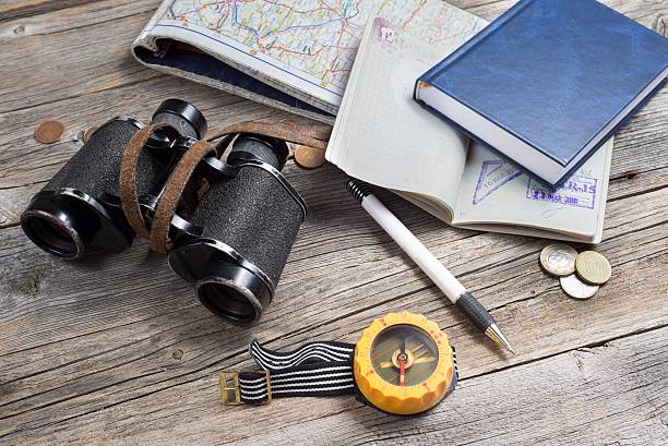 istock Traveler's equipment 466261942