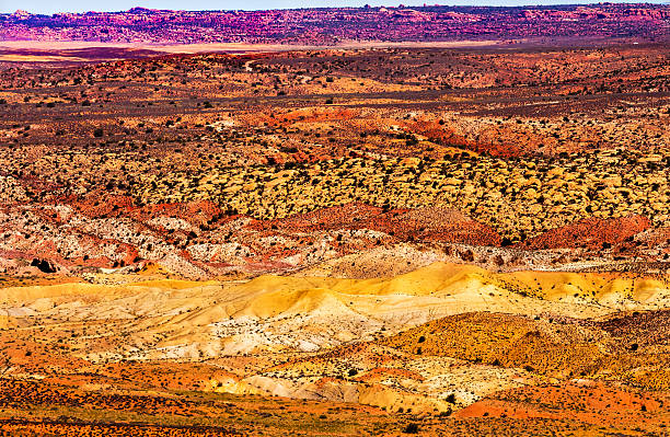 istock Red Yellow Orange Painted Desert Arches National Park Moab Utah 466263605