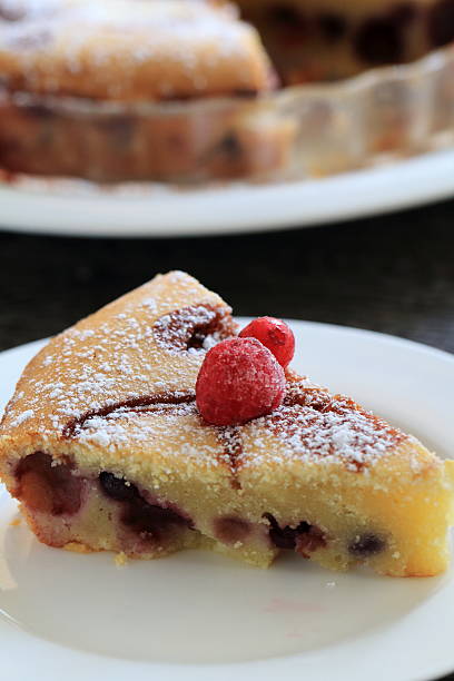 Clafoutis, french dessert of fruit