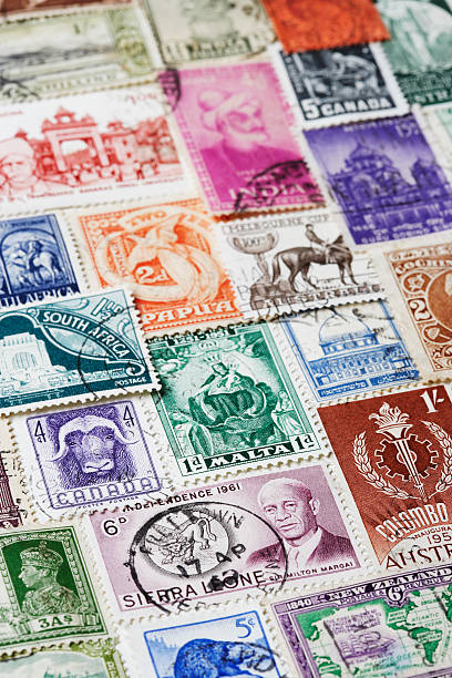 istock Variety of Postage Stamps 466264485