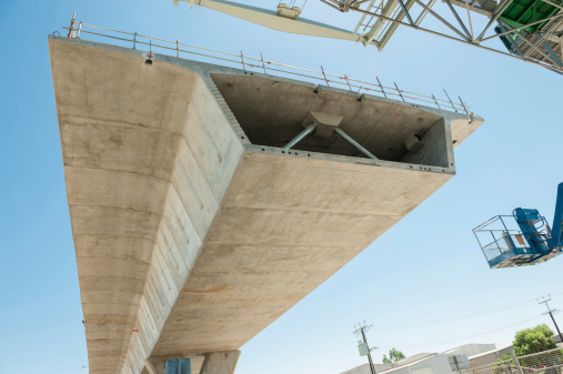 fragment  view  of the road under reconstruction