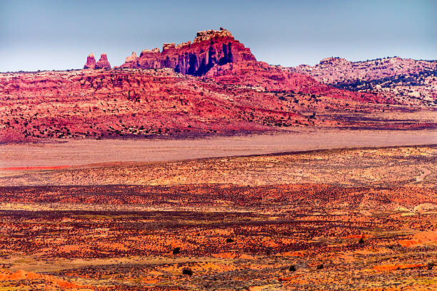 istock Red Orange Painted Desert Arches National Park Moab Utah 466265329