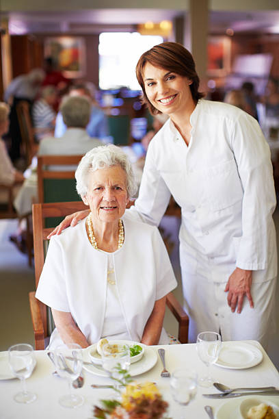 istock Our seniors have healthy appetites 466267803