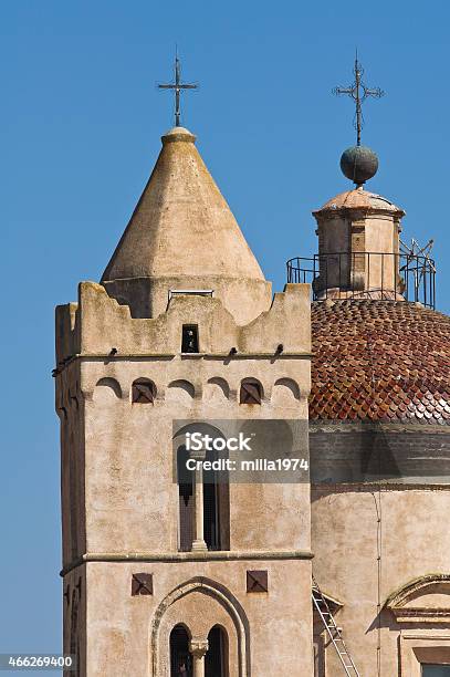 구슬눈꼬리 교회는 Pisticci 바실리카타 이탈리어 건물 정면에 대한 스톡 사진 및 기타 이미지 - 건물 정면, 건축, 건축물