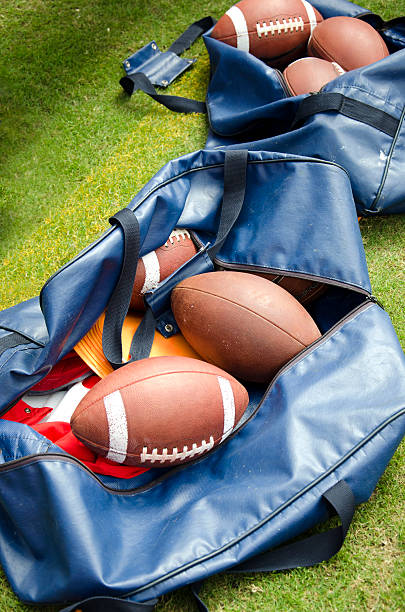 istock Football on the field 466273533