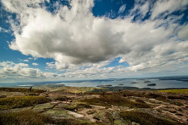Photo of Cadillac Mountain at Acadia National Park in Maine