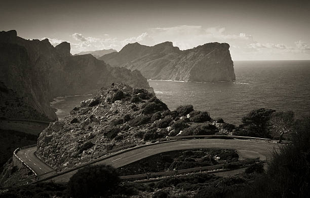 istock Road to the lighthouse at Cap Formentor on Majorca island 466275814
