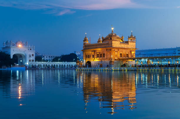 istock Golden Temple in the evening. Amritsar. India 466279622