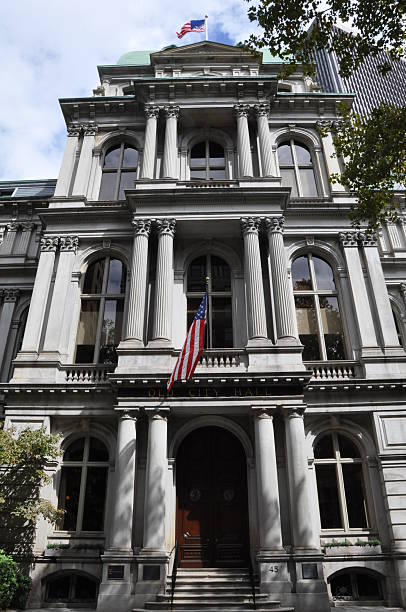 istock Old City Hall in Boston 466279648