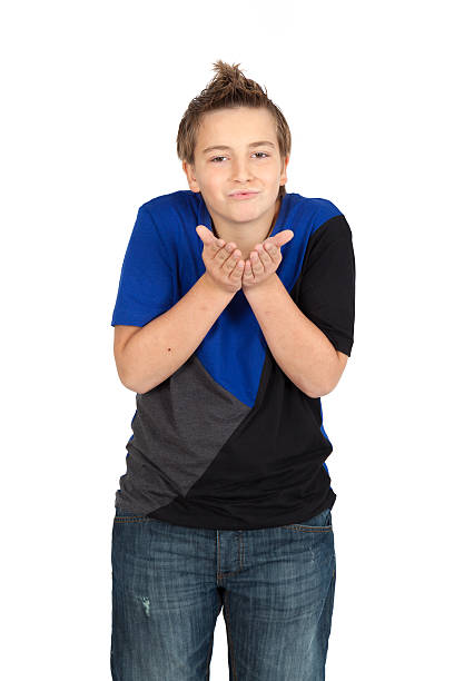istock Handsome child doing different expressions in different sets of clothes: 466280626