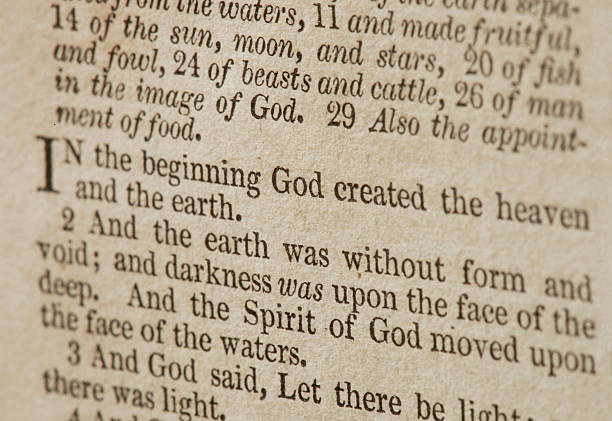 istock First page of the Bible 466281155