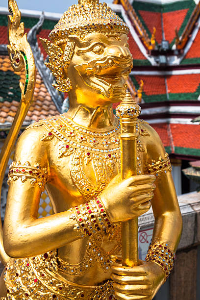 istock Golden Angle at Wat Phra Kaeo, Bangkok 466281320