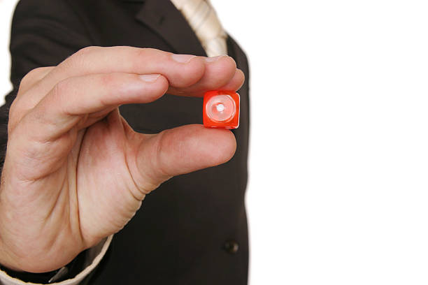 istock Business dice game gambling 466283127