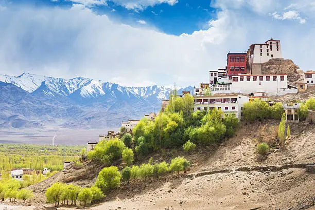 Thiksey Monastery is a Tibetan Buddhist monastery in Leh Ladakh, India.