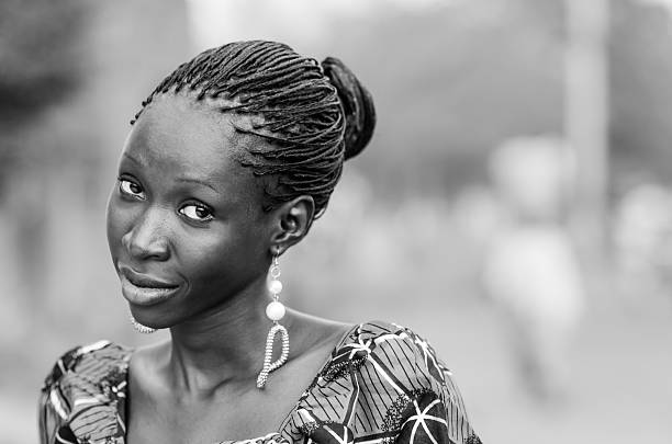 istock Black and White African Model Portrait 466289089