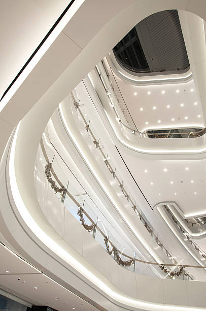 istock stairs in the modern buildings 466289765