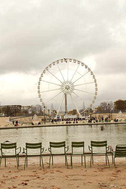 istock Autumn near the Louvre. 466289780