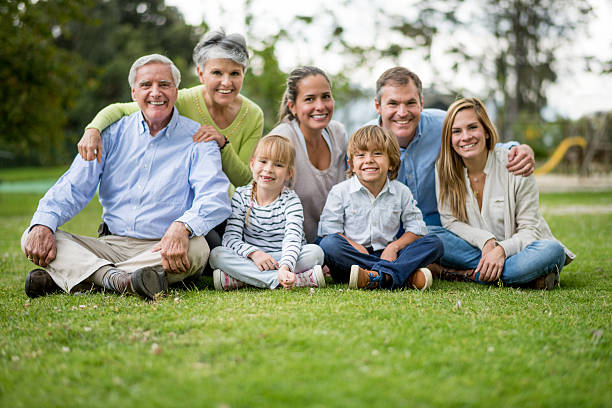istock Multi-generation family enjoying nature 466290776