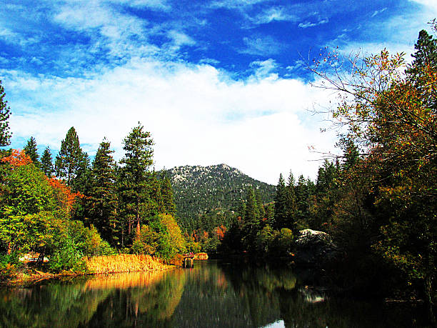 Lake Hemet - California stock photo