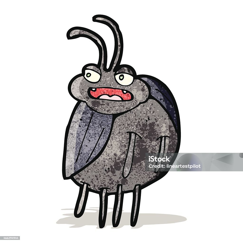 Distorted Bug Cartoon Cartoon Bug Stock Illustration - Download Image Now - Animal, Beetle ...