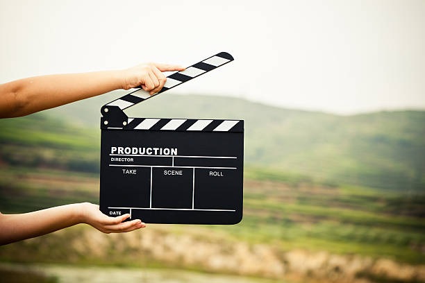 istock Hands holding a movie clapboard 466298750