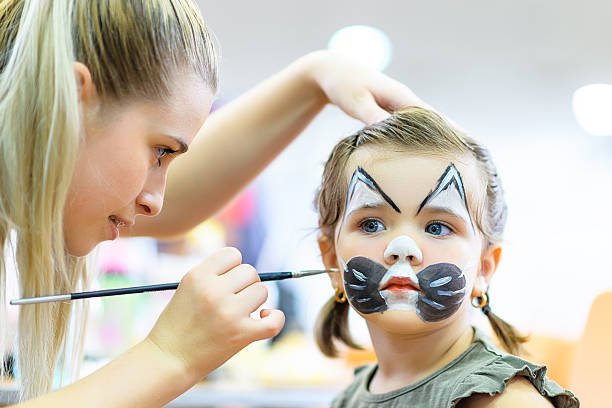 istock sweet child with makeup 466299286