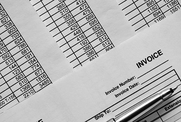 istock Silver Pen on Top of Sales Reports 466302844