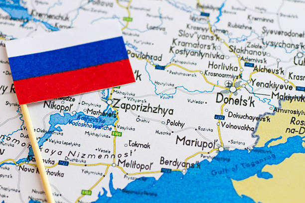 istock Ukraine map and its political crisis 466304712