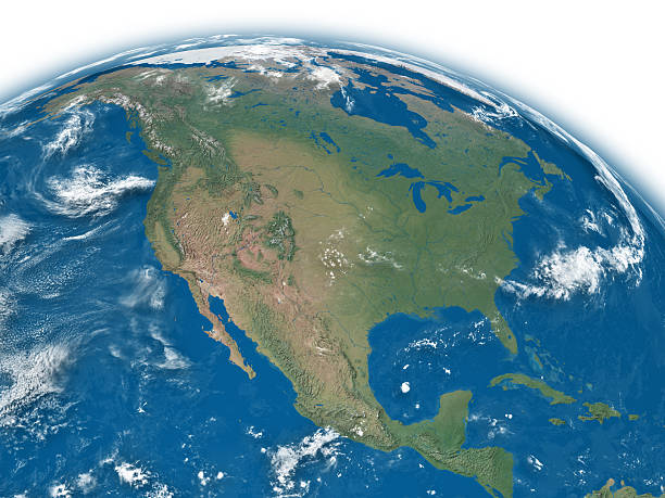 istock North America on blue Earth 466304805