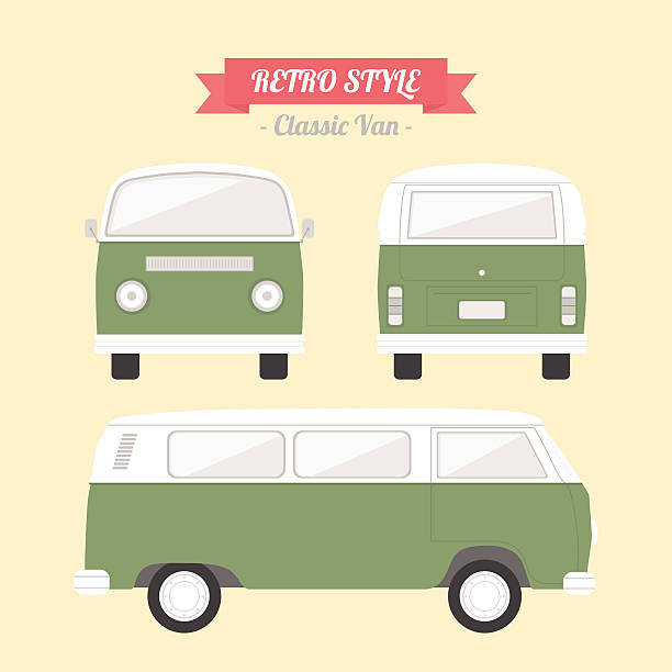 classic van, retro style