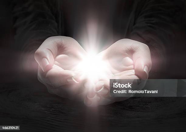 Light In Hands Rood Stock Photo - Download Image Now - Light - Natural Phenomenon, Sunbeam, Appearance